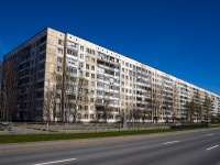 Калининский район, Луначарского проспект, дом 88 к.1. многоквартирный дом