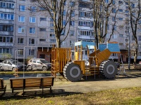 Kalininsky district, Lunacharsky avenue, house 94 к.1. Apartment house