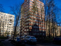 Kalininsky district, Lunacharsky avenue, house 96 к.1. Apartment house