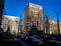 Kalininsky district, avenue Lunacharsky, house 96 к.1. Apartment house