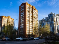 Калининский район, улица Черкасова, дом 16. многоквартирный дом