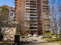 Kalininsky district, , house 87. Apartment house