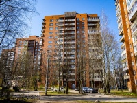 Kalininsky district, , house 87. Apartment house