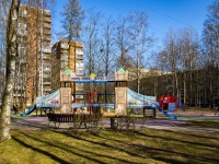 Kalininsky district, , house 87. Apartment house
