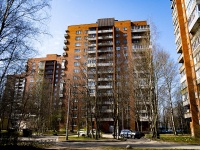 Kalininsky district, , house 87. Apartment house