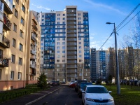 Калининский район, улица Ушинского, дом 2 к.1. многоквартирный дом
