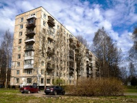 Kalininsky district, Ushinsky st, house 18. Apartment house