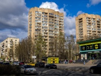 Калининский район, улица Ушинского, дом 37 к.1. многоквартирный дом