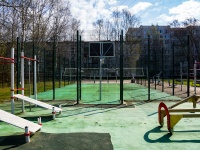 Kalininsky district, Баскетбольная и волейбольная площадкаUshinsky st, Баскетбольная и волейбольная площадка