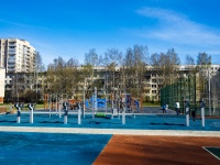 Kalininsky district, Uchitelskaya st, house 9 к.2. Apartment house