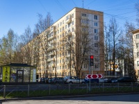Калининский район, улица Учительская, дом 19 к.1. многоквартирный дом