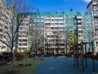 Калининский район, улица Демьяна Бедного, дом 1 к.1. многоквартирный дом