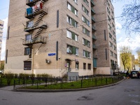 Калининский район, улица Демьяна Бедного, дом 28 к.1. многоквартирный дом