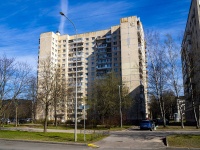 Kalininsky district, Kultury avenue, house 13. Apartment house