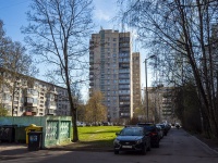 Kalininsky district, Kultury avenue, house 13. Apartment house