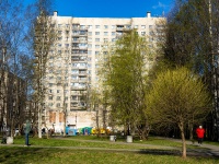 Kalininsky district, Kultury avenue, house 13. Apartment house