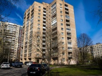 Kalininsky district, avenue Kultury, house 23 к.1. Apartment house
