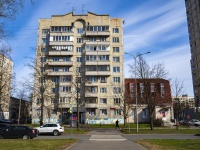 Kalininsky district, Kultury avenue, house 25 к.1. Apartment house
