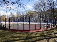 Калининский район, спортивная площадка Хоккейная коробкаКультуры проспект, спортивная площадка Хоккейная коробка