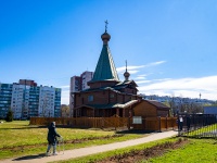 Калининский район, храм Храм во имя Святого Преподобного Антония Сийского , улица Ольги Форш, дом 4 к.3