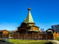 Калининский район, храм Храм во имя Святого Преподобного Антония Сийского , улица Ольги Форш, дом 4 к.3