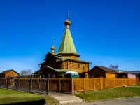 Калининский район, храм Храм во имя Святого Преподобного Антония Сийского , улица Ольги Форш, дом 4 к.3