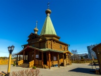 Калининский район, храм Храм во имя Святого Преподобного Антония Сийского , улица Ольги Форш, дом 4 к.3
