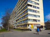 Калининский район, улица Ольги Форш, дом 15 к.1. многоквартирный дом