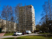 Kalininsky district, st Olgi Forsh, house 19 к.2. Apartment house