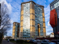 Калининский район, улица Брянцева, дом 13 к.1. многоквартирный дом