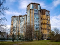 Калининский район, улица Брянцева, дом 13 к.1. многоквартирный дом