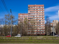 Калининский район, Светлановский проспект, дом 58 к.1. многоквартирный дом