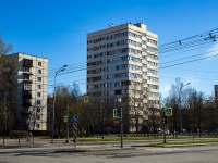 Kalininsky district, , house 91. Apartment house