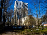 Калининский район, Светлановский проспект, дом 121 к.1. многоквартирный дом