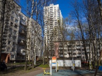 Калининский район, Светлановский проспект, дом 121 к.1. многоквартирный дом