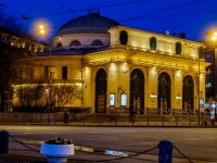Kirovsky district, underground station Нарвская,  , house 2