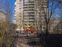 Krasnogvardeisky district, Novocherkasskiy , house 9. Apartment house