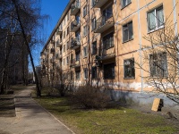 Krasnogvardeisky district,  Novocherkasskiy, house 24. Apartment house