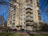 Krasnogvardeisky district, Piskaryovskij avenue, 房屋 9 к.1. 公寓楼