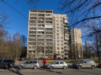 Krasnogvardeisky district, Piskaryovskij avenue, house 9 к.1. Apartment house
