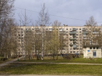 Krasnogvardeisky district, Burenin st, house 1. Apartment house
