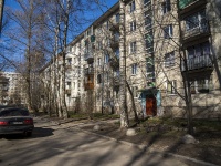 Krasnogvardeisky district, Burenin st, house 6. Apartment house