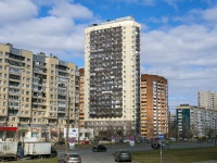 Krasnogvardeisky district, Industrialny avenue, house 12. Apartment house