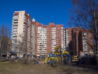 Krasnogvardeisky district, avenue Industrialny, house 40 к.1. Apartment house