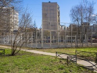 Krasnogvardeisky district, avenue Industrialny. sports ground