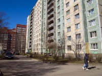 Krasnogvardeisky district, avenue Industrialny, house 38 к.1. Apartment house
