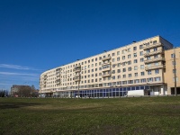 Krasnogvardeisky district, Bolsheokhtinskiy , 房屋 1 к.1. 公寓楼