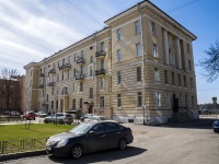 Krasnogvardeisky district, Bolsheokhtinskiy , 房屋 7 к.1. 公寓楼