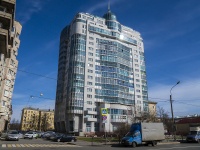 Krasnogvardeisky district, Bolsheokhtinskiy , 房屋 9 ЛИТ А. 公寓楼