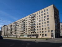 Krasnogvardeisky district,  Bolsheokhtinskiy, house 10. Apartment house
